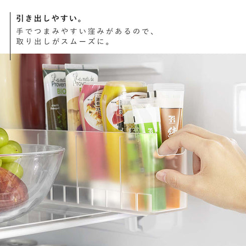 冷蔵庫中スリム調味料収納ラック タワー.|s8